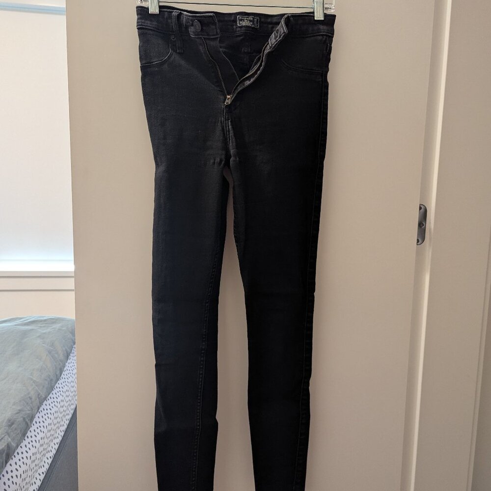 Abercrombie high rise jean leggings